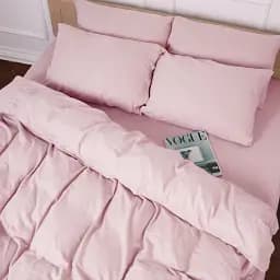Комлект постільної білизни MirSon Фланель 008 Pink 2 x 143 x 210 см рожевий (2200009651182) - мініатюра 5