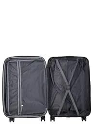 Валіза середня M ABS-пластик Madisson Snowball 03403 68х44х27см 68+13л Срібна - мініатюра 11