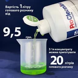 Концентрований мийний засіб для скла і дзеркал (1.05 кг) CL201004 - мініатюра 5