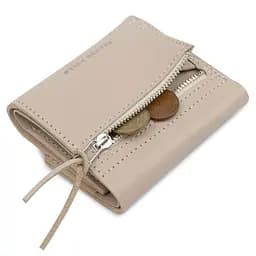 Жіноче шкіряне портмоне Grande Pelle 10х10х1.5 см acs0018775 - мініатюра 5