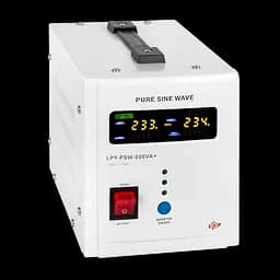 ДБЖ з правильною синусоїдою 12V LPY-PSW-800VA+(560Вт)5A/15A - мініатюра 4