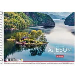 Альбом для рисования Star спираль 30 л. 100 г/м2 УФ-лак в ассортименте (PB-SC-030-8562)