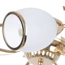 Люстра стельова Brille флористика E14 60W G (LK-155S/5) - мініатюра 2