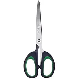 Ножицi офiснi Buromax Jobmax чорні з зеленими вставками 207 мм (BM.4534-04)