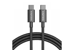 Кабель Type-C - Type-C 240W Rocoren RCCXTT2-JYB01, 2 метра черный