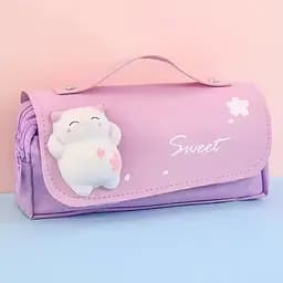 Пенал Sweet, 20x6x8 см, з ручкою, 0191P (В асортименті) - мініатюра 3