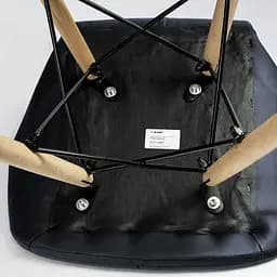 Крісло Jumi Scandinavian Design еко-шкіра чорний - мініатюра 5