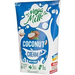 Кокосові вершки Vega Milk з рисом ультрапастеризовані 125 г 