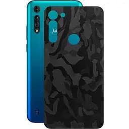 Захисна плівка StatusSKIN для Motorola Moto G8 Корпус Вініл Камуфляж чорний - мініатюра 1