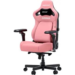 Крісло геймерське Anda Seat Kaiser 4 V2 Size XL до 180 кг ігрове Pink PVC (AD12YDDC-XLL-20-P-PV/C-03)