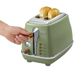 Тостер DeLonghi CTOV 2103 GR (0176129062 / 0230120038) - мініатюра 5