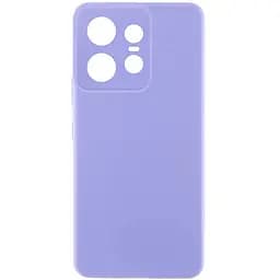 Чехол Silicone Cover Lakshmi Full Camera (AAA) для Motorola Edge 50 Pro Сиреневый / Dasheen