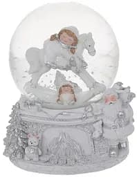 Музыкальный водяной шар Дети Сладкий сон с заводным механизмом BonaDi 11х12х13.5 см dec0008709