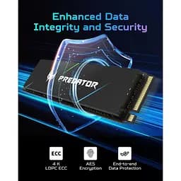 Накопичувач SSD Acer Predator m.2 NVMe 4TB GM7000 PCI Express 4.0 x4 (BL.9BWWR.107) - мініатюра 3