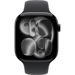 Смарт-годинник Apple Watch Series 11 GPS 42mm Jet Black Aluminum Case with Black Sport Band M/L (MEQU4) [145294] - мініатюра 2