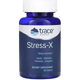 Відновлення та захист від стресу Trace Minerals Stress-X 60 таблеток