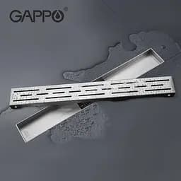 Душовий канал Gappo G810007-1, 70х1000 мм нержавіюча сталь - мініатюра 2