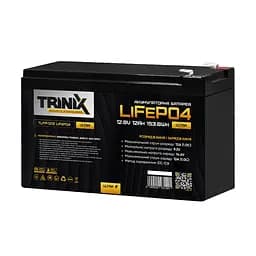 Акумуляторна батарея літій-залізо-фосфатна 12.8В 12А*год Trinix TLFP-1212 Ultra LiFePO4 (Black) (44-00082)