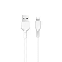 Кабель Hoco X20 USB to Lightning 3 м білий