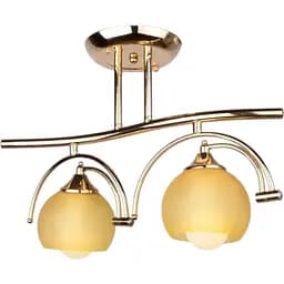 Люстра стельова Brille у спальню E27 60W G (LK-435C/2)