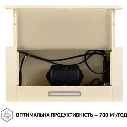 Витяжка телескопічна Perfelli TL 6316 IV 700 LED - мініатюра 7