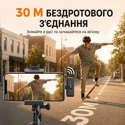 Бездротові петличні мікрофони 2 шт Type-C з шумоподавленням у зарядному кейсі - мініатюра 7