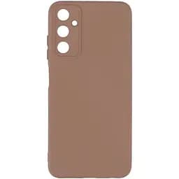 Чохол Silicone Cover з рамкою камери Samsung Galaxy A05s Pink Sand