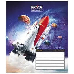 Зошит учнівський "Space singularity" 024-3384L-2 в лінію, 24 аркуша