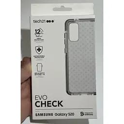 Оригінальний протиударний чохол Tech21 Evo Check для Samsung Galaxy S20 Black - мініатюра 6