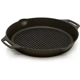 Сковорода-гриль чавунна Petromax Grill Fire Skillet з ручками-петлями 25 см (1017-gp30h-t)