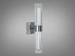 Бра настінне LED Diasha F3018HR, 5W, 220V, 275 лм, хром, акриловий плафон, сучасний стиль для дому - мініатюра 3