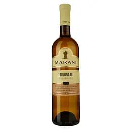 Вино Marani Цинандалі, біле, сухе, 13%, 0,75 л