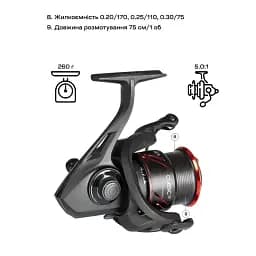 Котушка Brain Classic SE 4000S 4+1BB - мініатюра 9