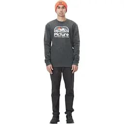 Свитшот Picture Organic Authentic Dark Grey Melange XXL (1012-MSW324ADGMXXL)