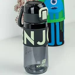 Пляшечка для води Kite Enjoy 550 мл сіра (K25-1232-1) - мініатюра 5