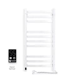 Електрична рушникосушка Navin Avalon 480x1000 Sensor права, біла 10-043153-5010, Білий, Праве, Електронний - мініатюра 3