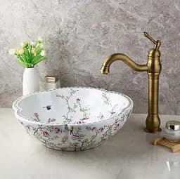 Умивальник Rea Felicia 42,5x42,5 white (REA-U7504), Глянцева - мініатюра 5
