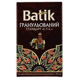 Чай чорний Batik Стандарт CTC гранульований, байховий, цейлонський, 100 г - мініатюра 2