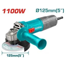 УШМ Total TG11012536 кутова 1100 Вт 125 мм 12000 об хв