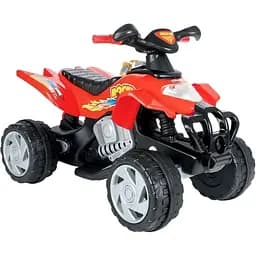 Детский электро-квадроцикл Pilsan 05-229(1), красный, с аккумулятором 6V