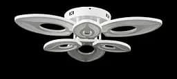 Люстра стельова LED Splendid Ray L22800/3+3, 114W, білий, сучасний стиль з пультом, димером, 58 см