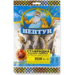 Рибний снек Нептун Ставридка солоно-сушена 80 г