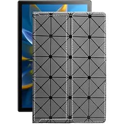 Чехол StatusCASE из экокожи для планшета Blackview OSCAL PAD 8 Серый ромб