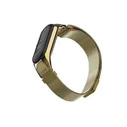 Ремінець для фітнес-браслета Boorui для Xiaomi Mi Band 5 і 6 міланська петля золотистий - мініатюра 4