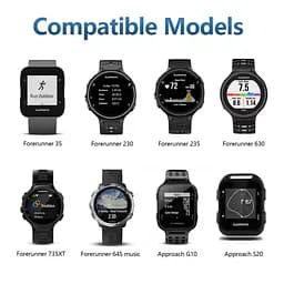Зарядний пристрій Tamister для смартгодинника Garmin Forerunner 35,230,235,630,735XT,645 - мініатюра 3