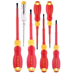 Набір викруток Stanley VDE діелектричних до 1000 В 7 шт. (STHT60031-0)