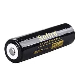 Акумулятор 18650 Sofirn 3000 mAh літій-іонна акумуляторна батарея Li-Ion 6.4А, 3.7V Випуклий плюс (19299)