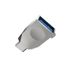 Переходник Hoco ua9 Type-C to USB 3.0 OTG Grey