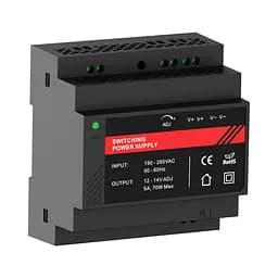 Джерело безперебійного живлення Kraft PSU-1205DIN(P) з кріпленням на DIN-рейку (43-00108)