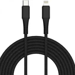 Кабель Gelius G-Power Cable Type-C to Lightning GP-UC104 PD 18W 1m Black - мініатюра 2